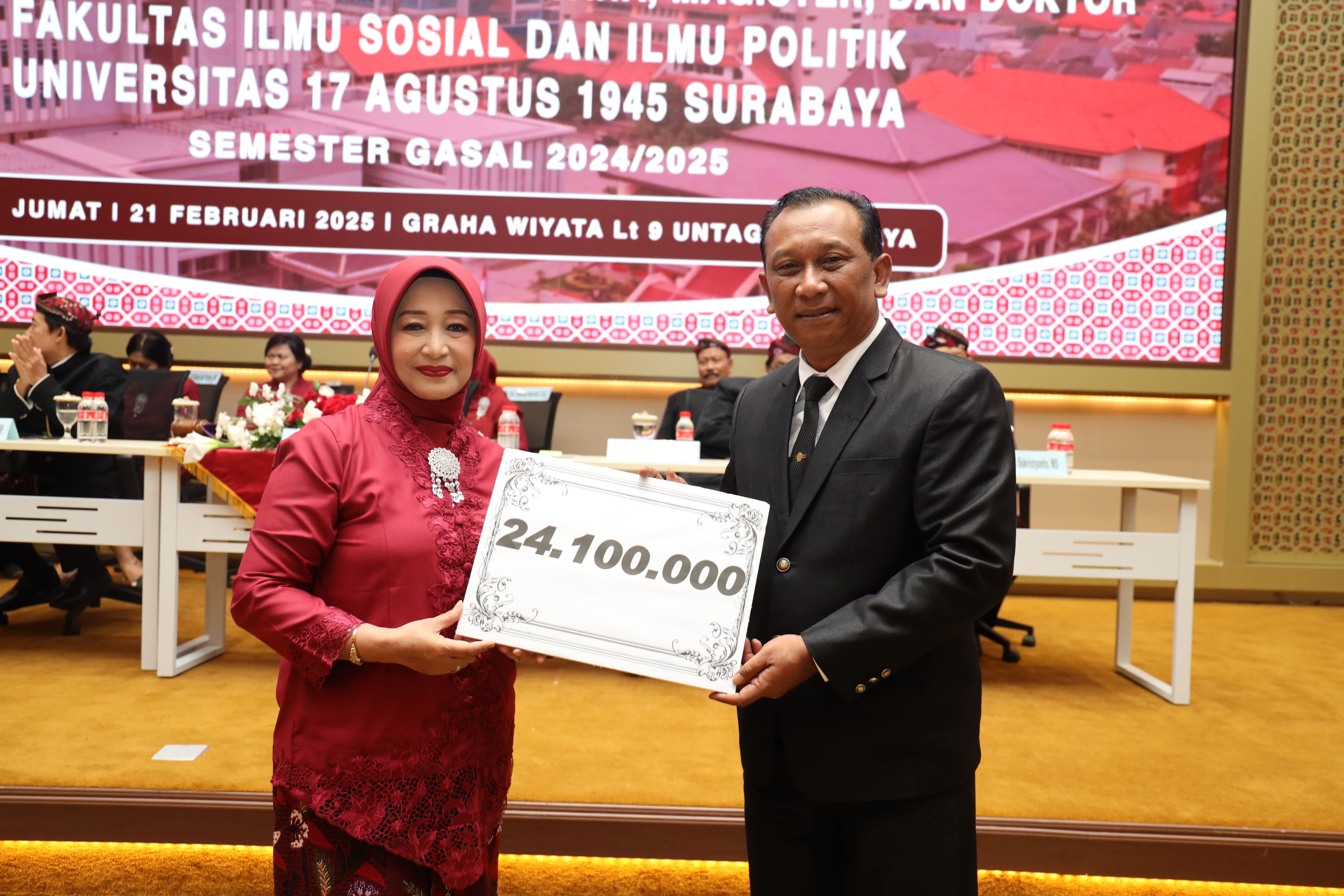 Serah Terima Sumbangan Alumni untuk FISIP 