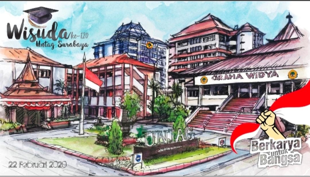 Wisuda Untag ke 120 : Berkarya Untuk Bangsa