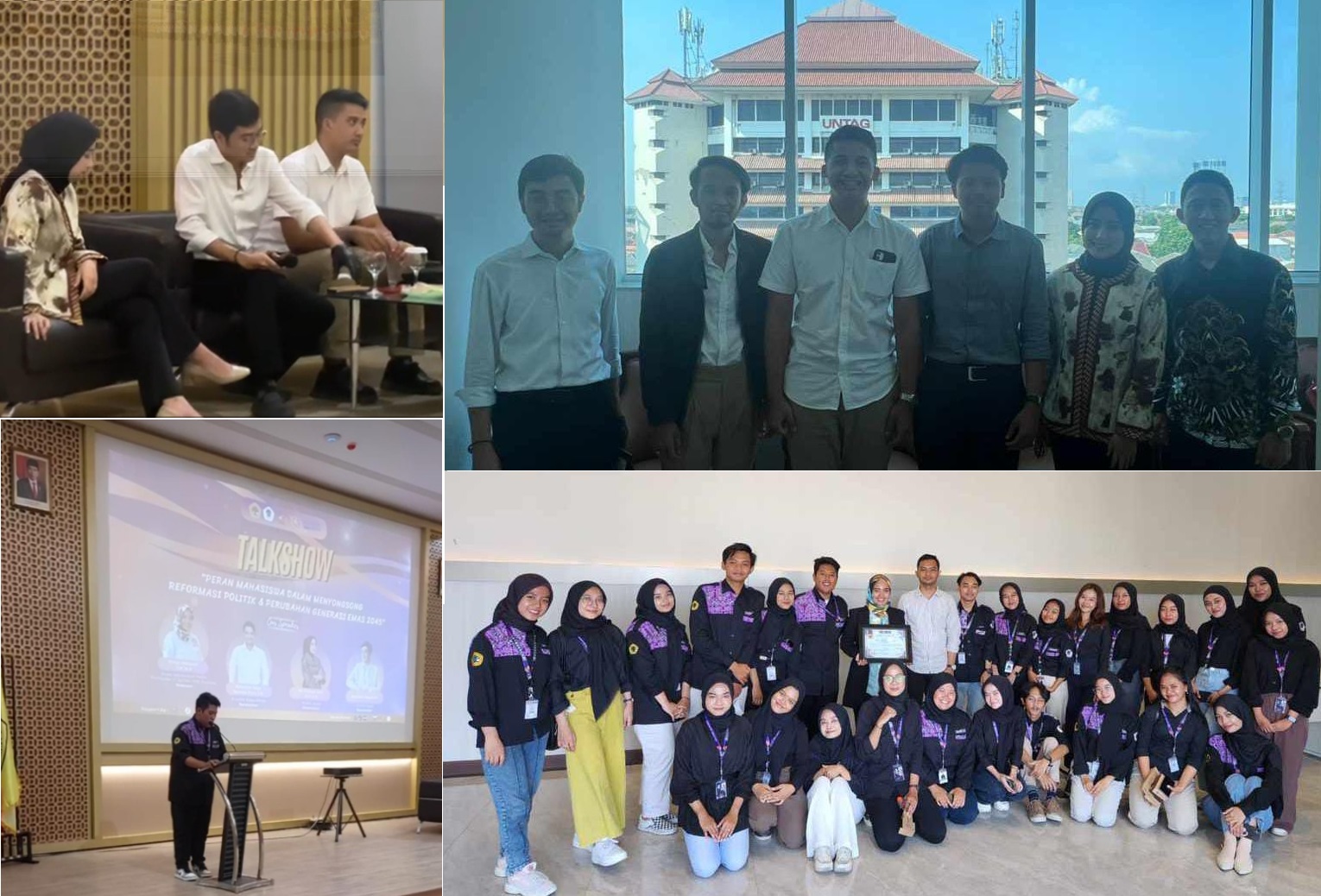 Peran Mahasiswa dalam Menyongsong Reformasi Politik dan Perubahan Generasi Emas 2045