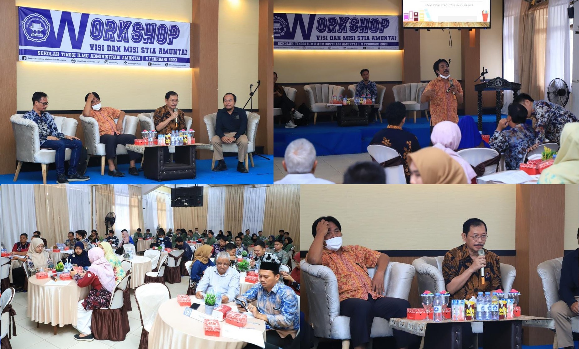 DOSEN FISIP SEBAGAI NARASUMBER DI STIA AMUNTAI