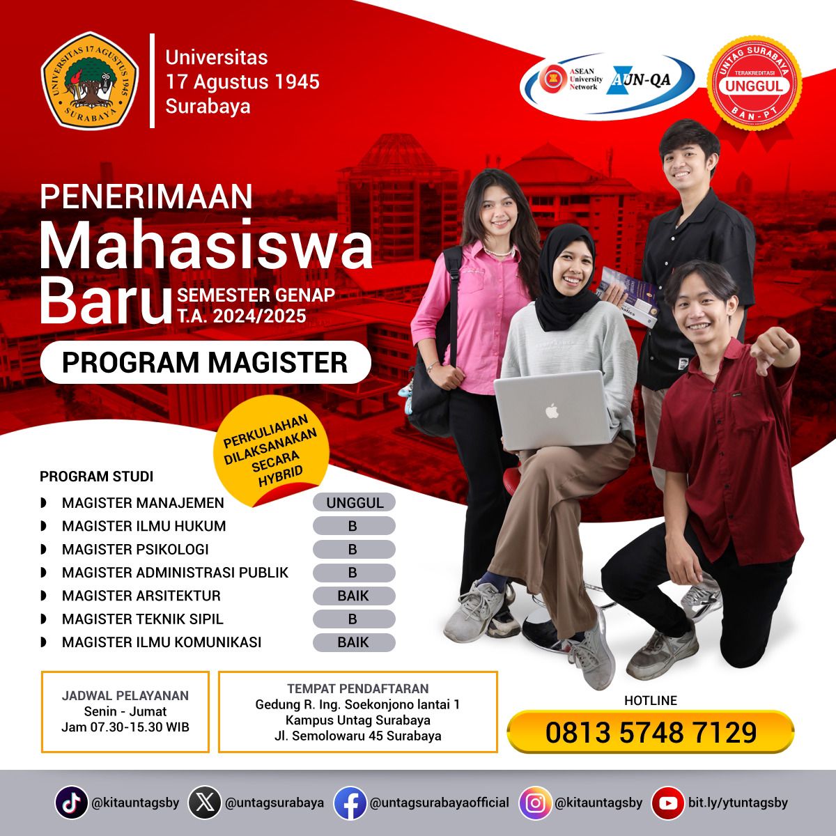 Penerimaan Mahasiswa Baru magister