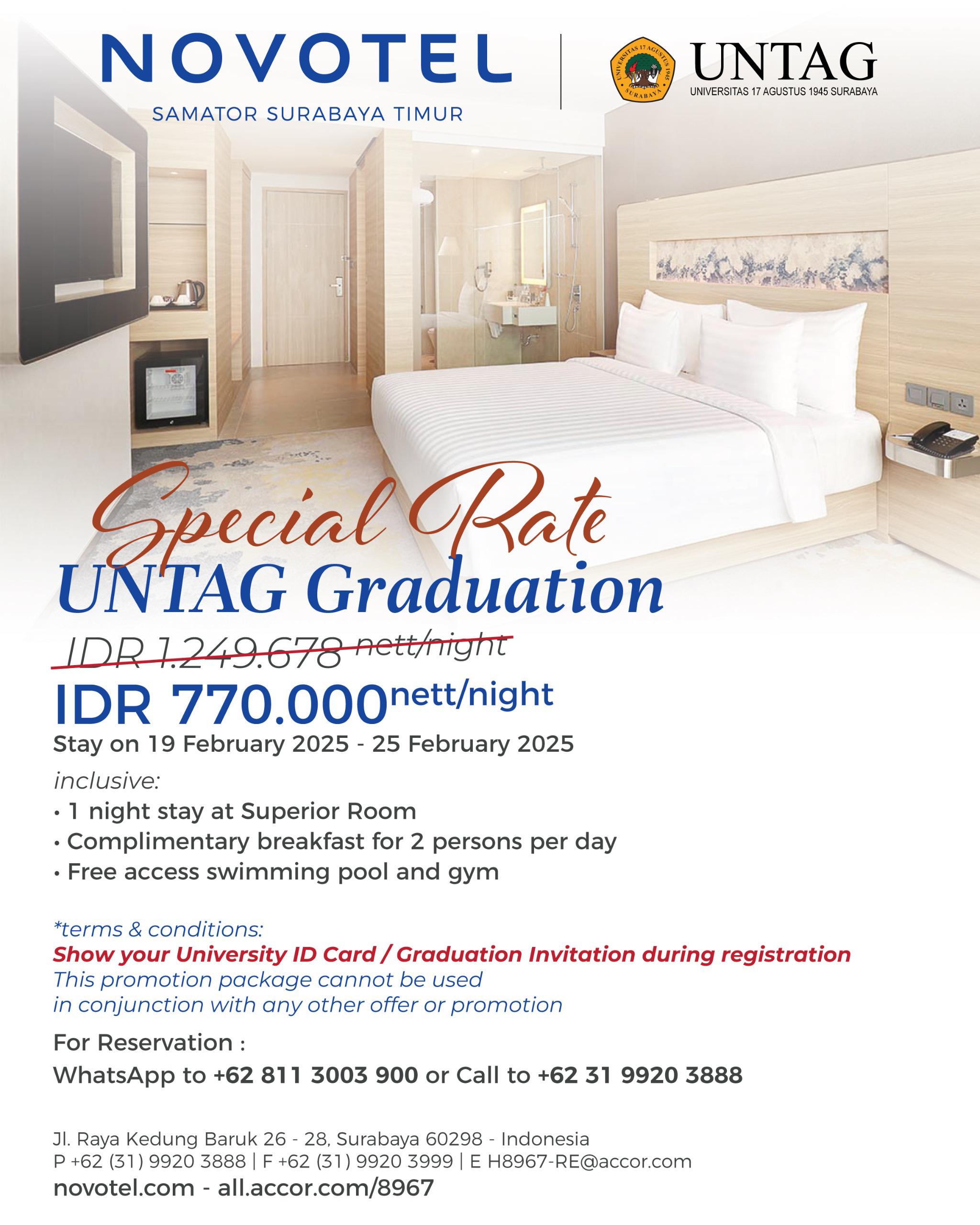 Promo Untag Graduation 1
