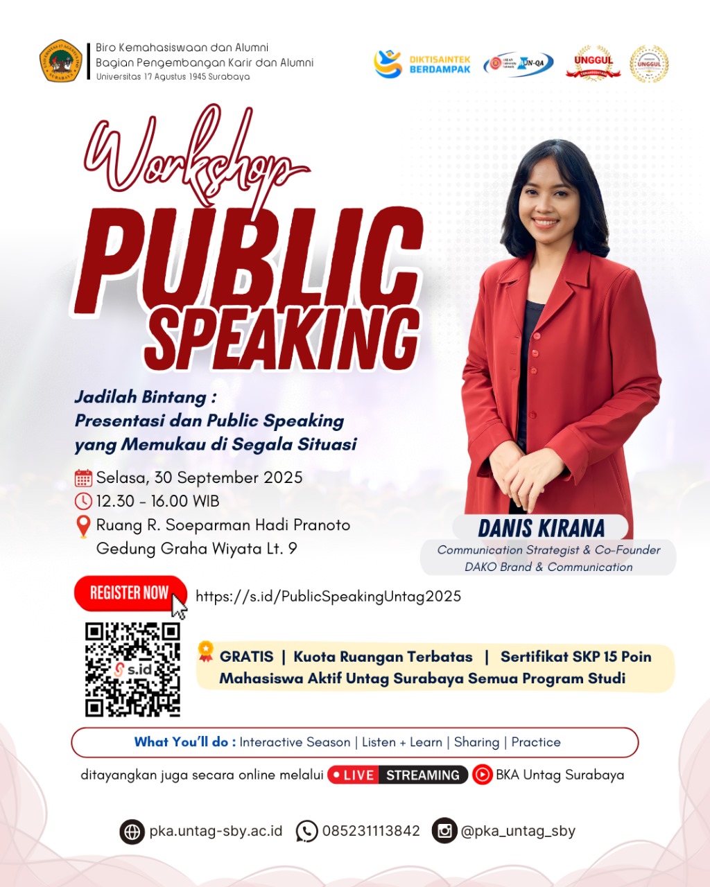 Workshop Publik Speaking 